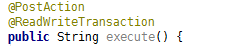 custom annotations